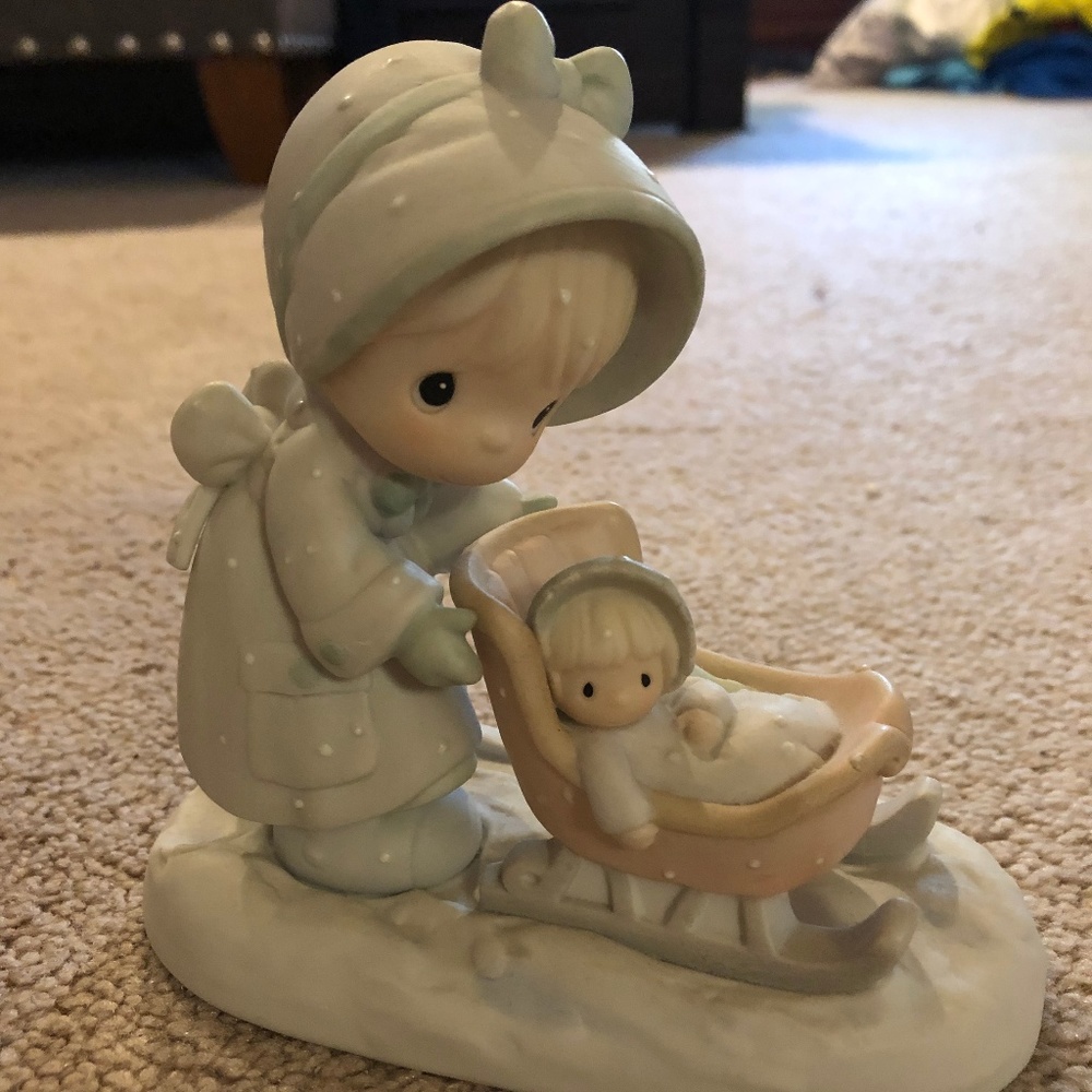 Vintage Precious Moments "January" figurine